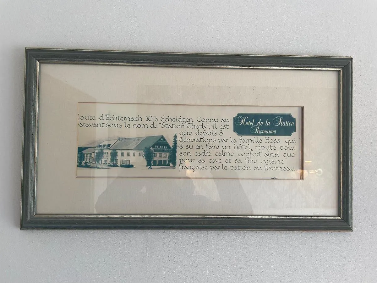 ****  Hotel De La Station Scheidgen Luxembourg